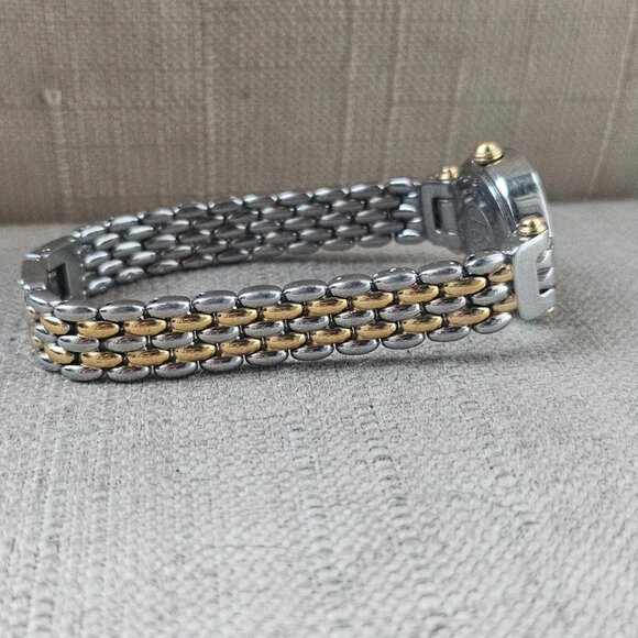 ESQ Swiss by MOVADO Ladies Wristwatch Gold/Silver Tone Analog MOP Face Watch - Picture 7 of 12